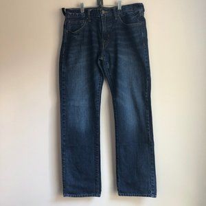 COPY - AE 31x32 Original Straight Medium Wash Jea…